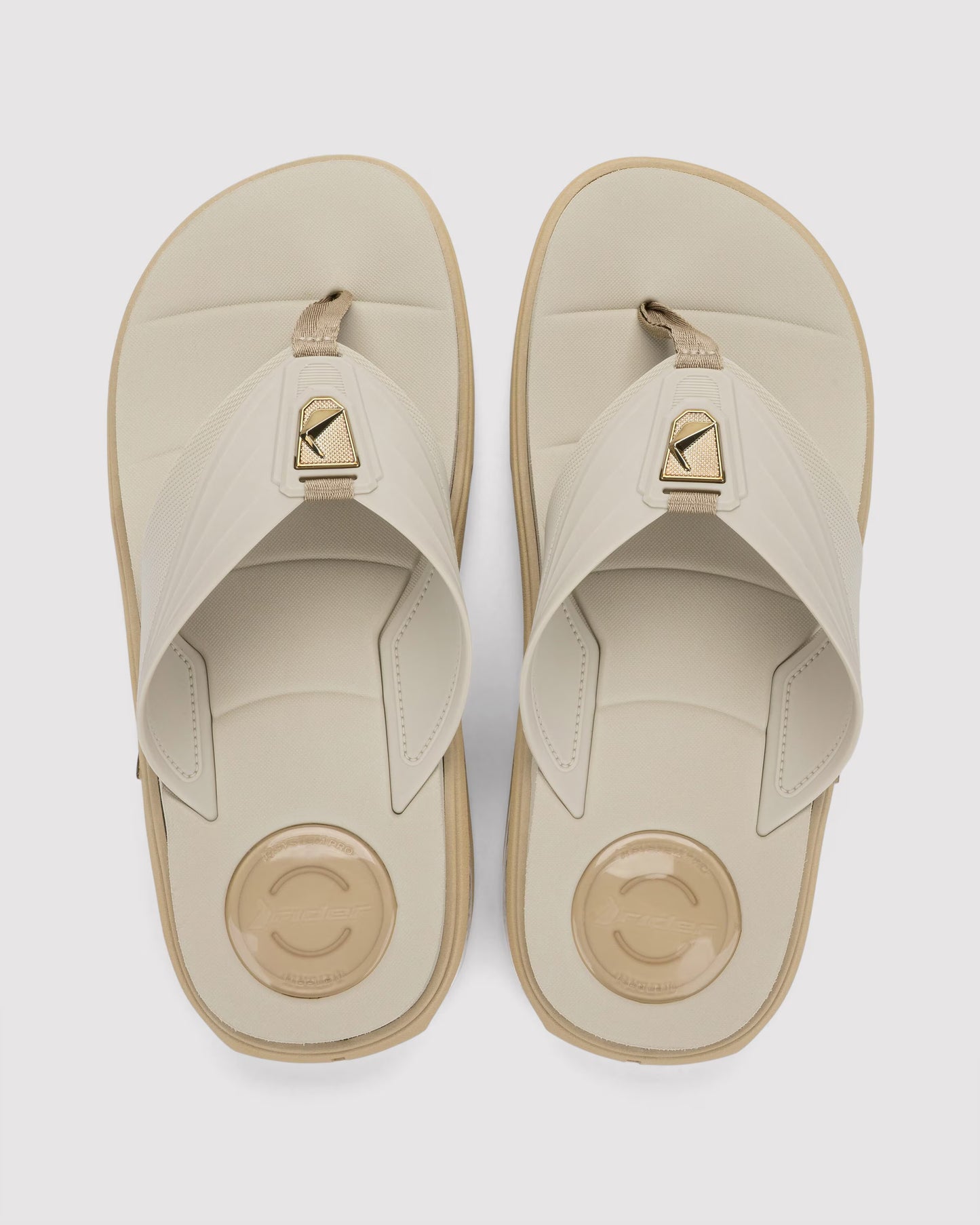 Chinelo de Dedo R Bold 2 Rider Bege