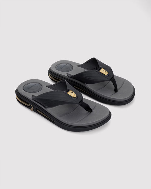 Chinelo de Dedo R Bold 2 Rider Preto e Cinza