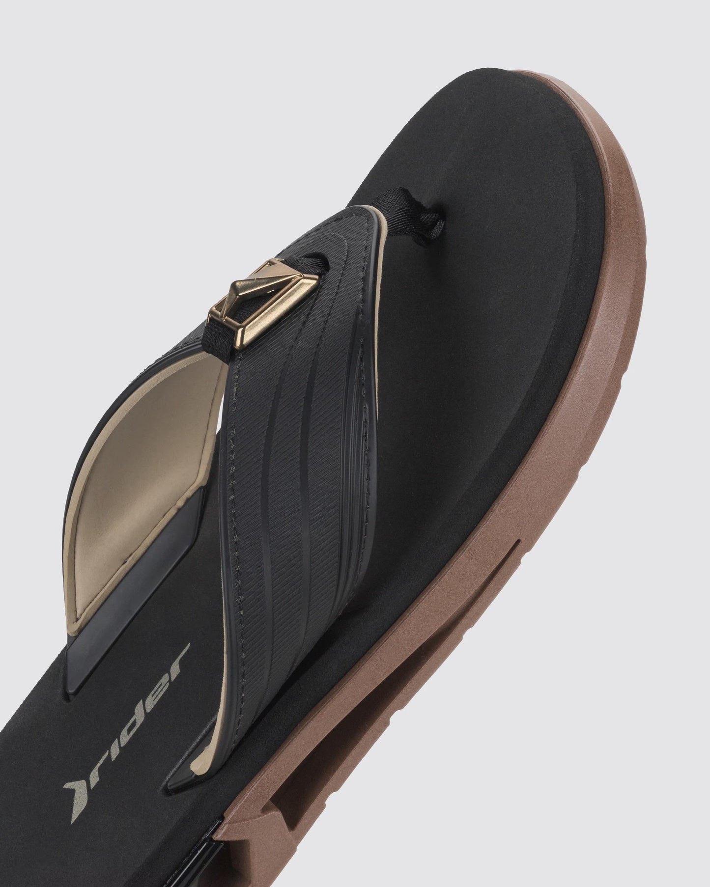 Chinelo de Dedo R Bold Rider Marrom