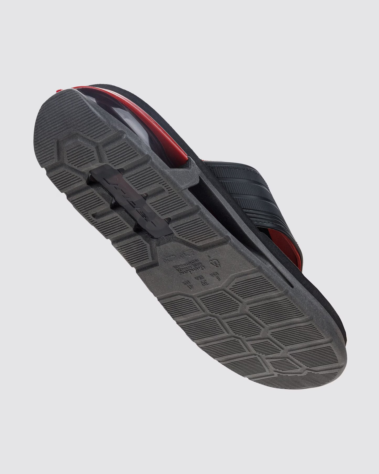 Chinelo de Dedo R Bold Rider Preto e Vermelho