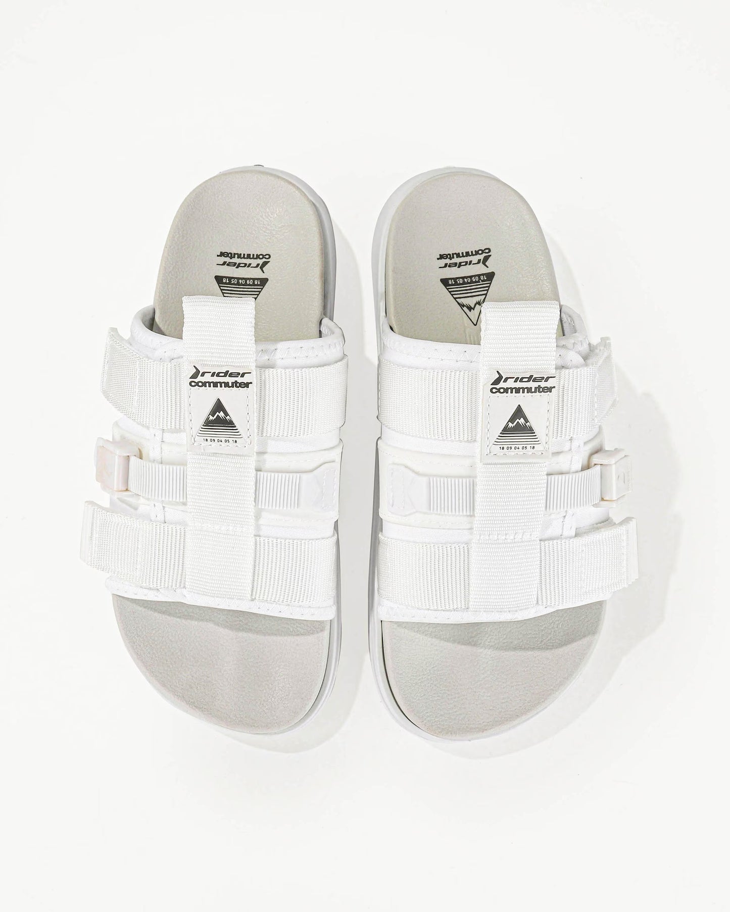 Chinelo Slide SLX Commuter Pack Rider Branco
