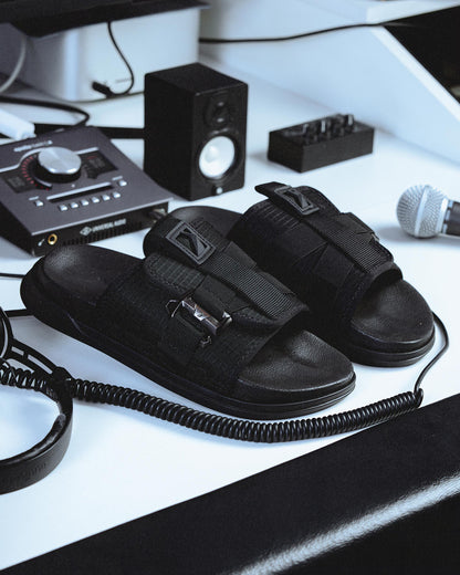 Chinelo Slide R Lock Rider Preto
