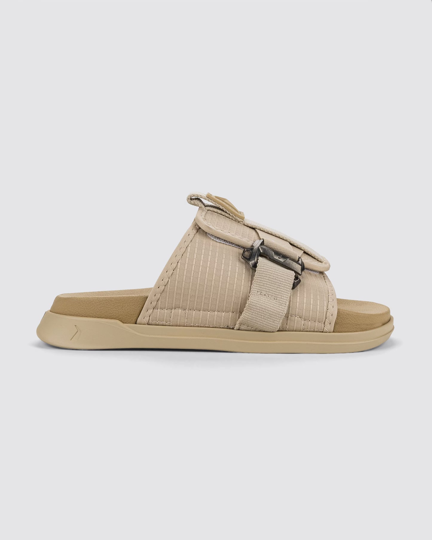 Chinelo Slide R Lock Rider Bege