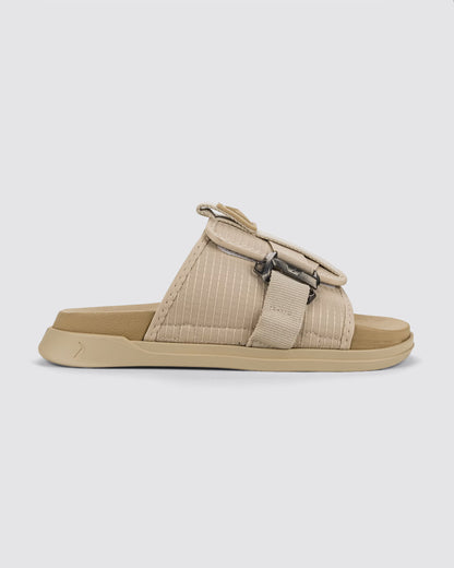 Chinelo Slide R Lock Rider Bege