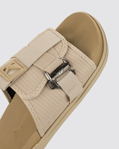 Chinelo Slide R Lock Rider Bege