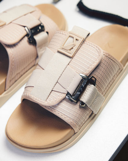 Chinelo Slide R Lock Rider Bege