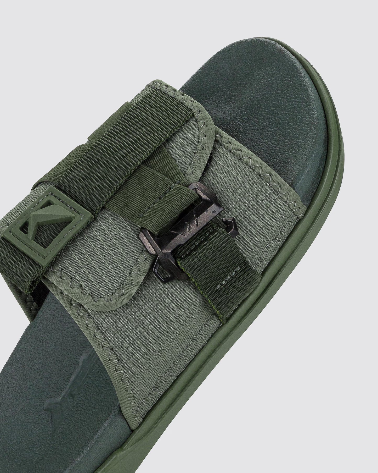 Chinelo Slide R Lock Rider Verde